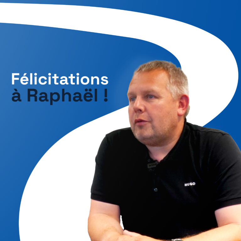 Félicitations à Raphaël ! 